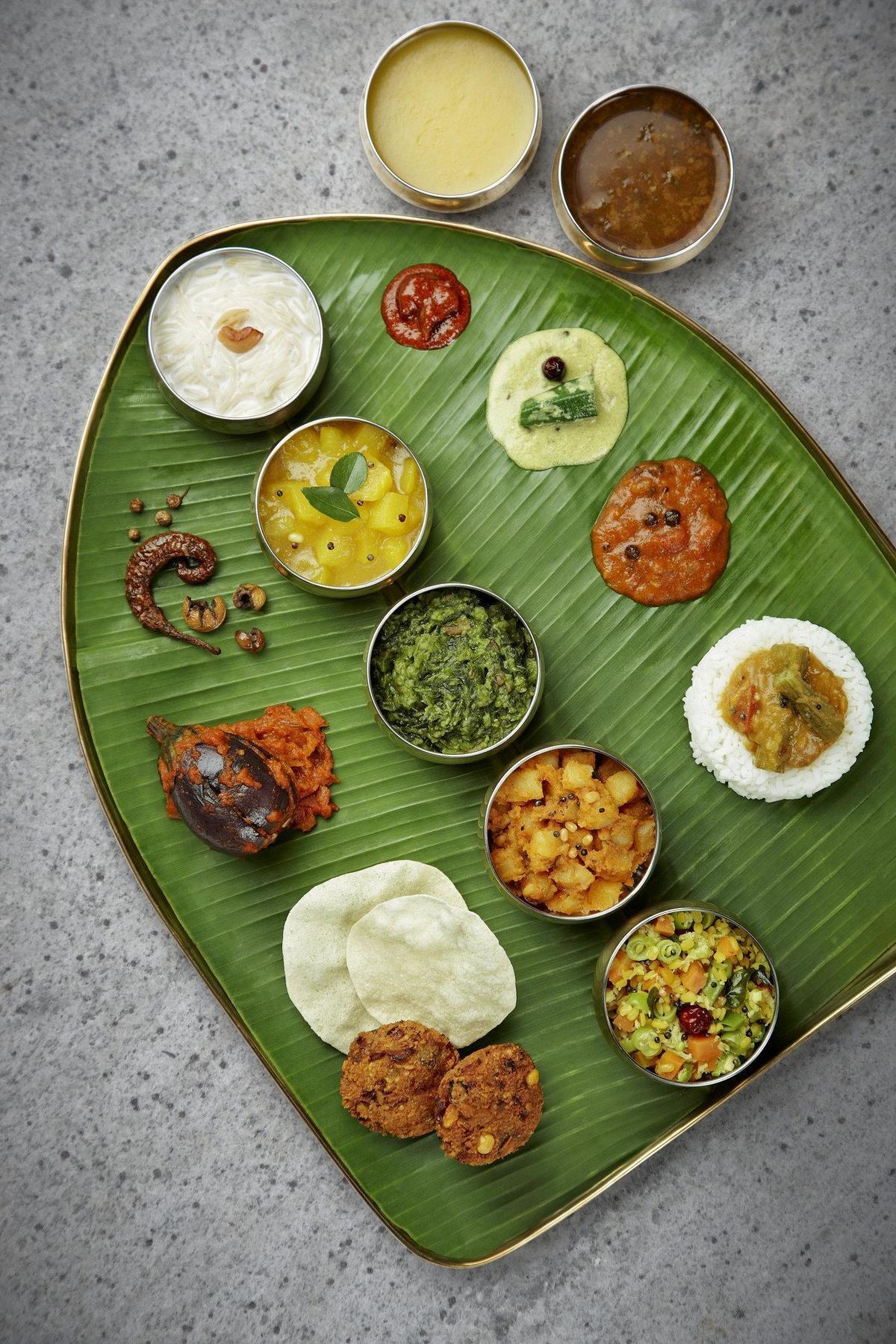 Vivanta Chennai It Expressway Omr Esterno foto A selection of Indian food